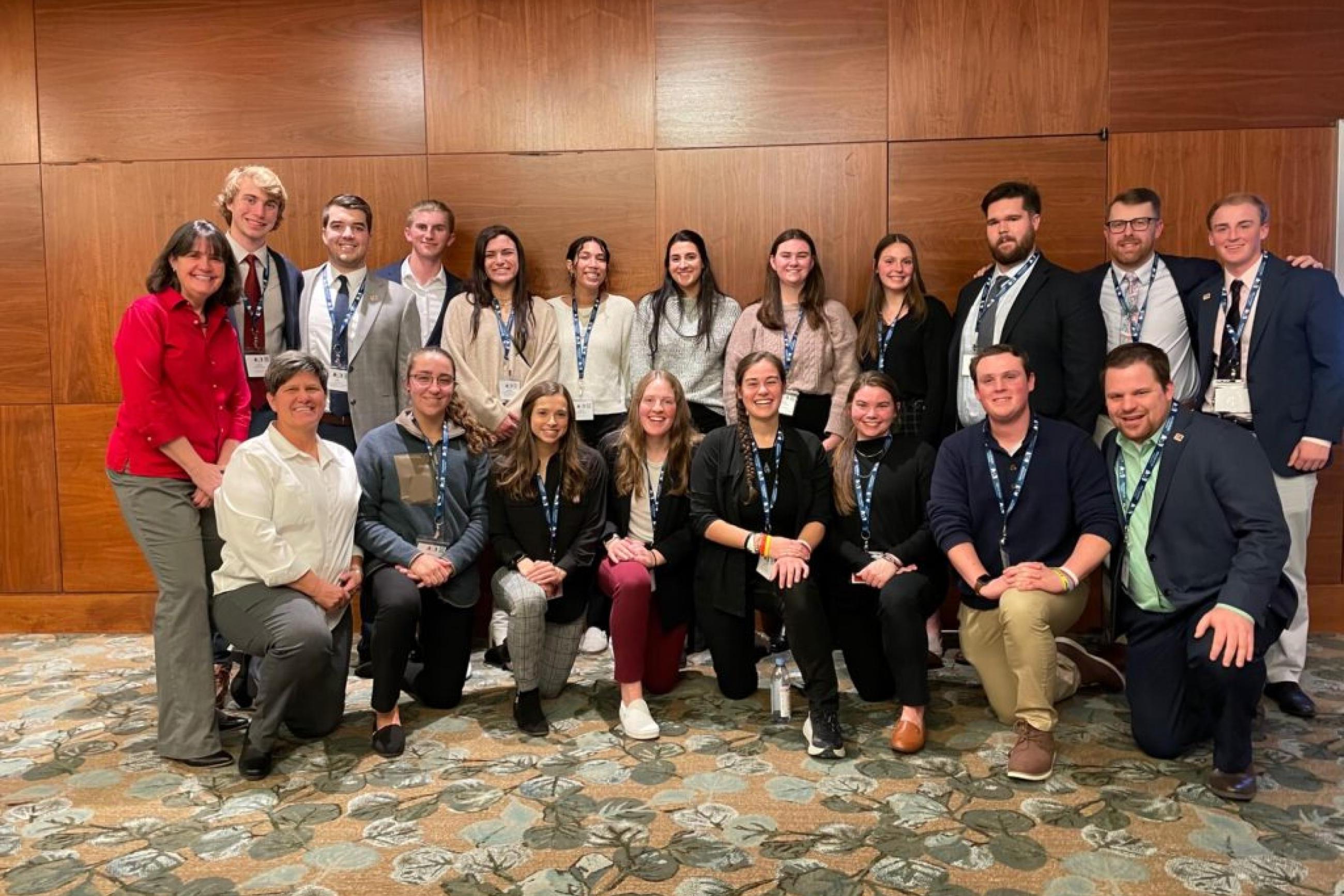 The Springfield College Athletic Training program at the annual Eastern Athletic Trainers Association (EATA) annual educational convention.